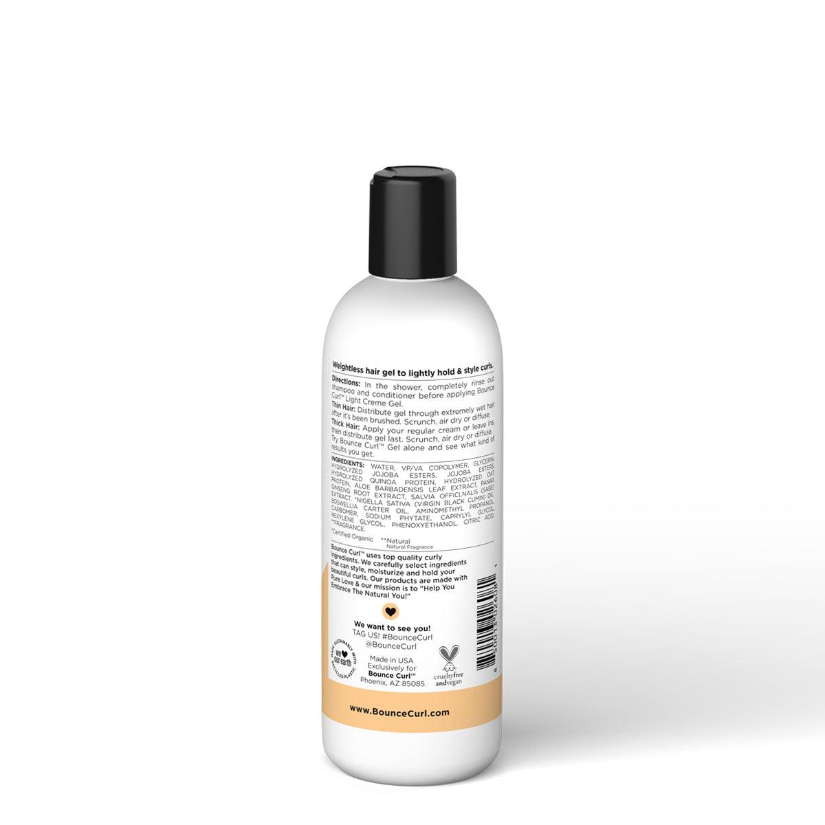 Bounce Curl Light Hold Gel - Curl Cosmetics