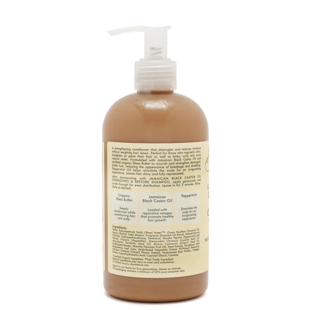Shea Moisture Jamaican Black Castor Oil Strengthen & Restore Conditioner 384ml